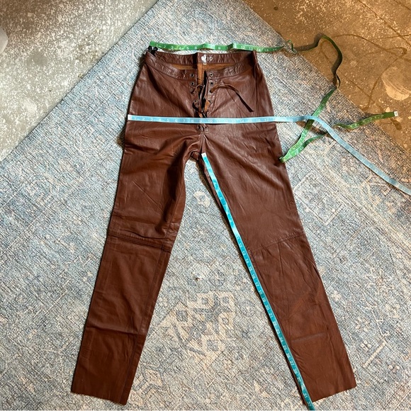 Leather Mystics pants - see photos for sizing - Picture 2 of 6